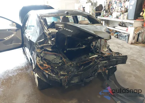 2012 Hyundai Accent Gls из США, поврежденный, VIN KMHCU4AE1CU084180